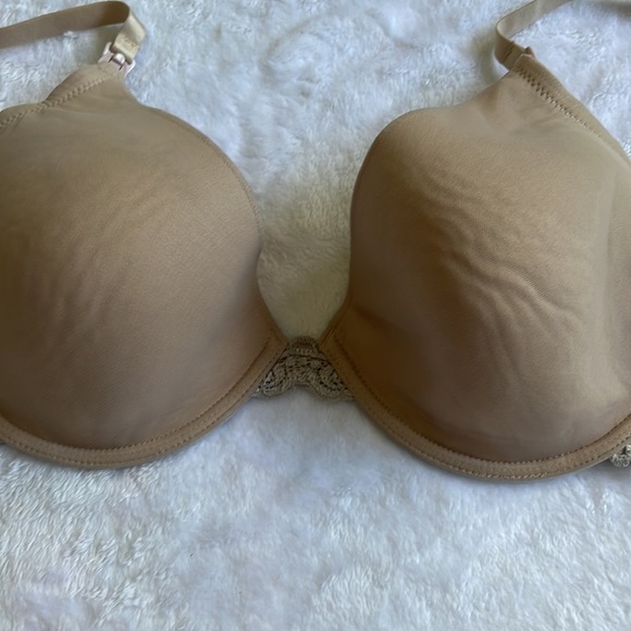 Natori Beige/Nude Lace Nursing Bra 36DD EUC - Picture 8 of 8